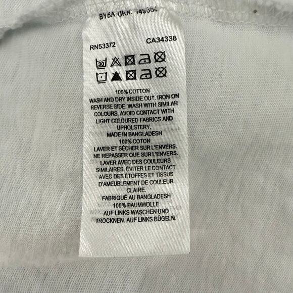 French Connection Y2K VTG Graphic Crop Tank Top Liberty definition Sleeveless M - Picture 6 of 6